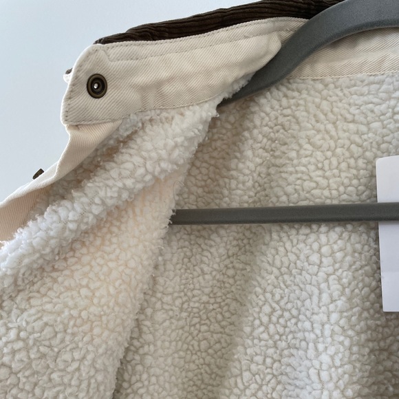 Brandy Melville workwear Oversized Sherpa Jacket - Picture 3 of 5